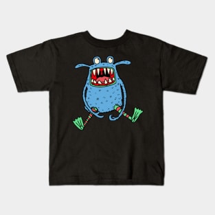 MONSTER! Having a bad day! Kids T-Shirt